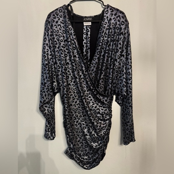 Formal Jovani cheetah dress 🔥Host Pick🔥 - Picture 3 of 4